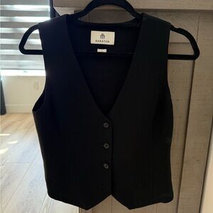 Aritzia Babaton Classic Black Vest